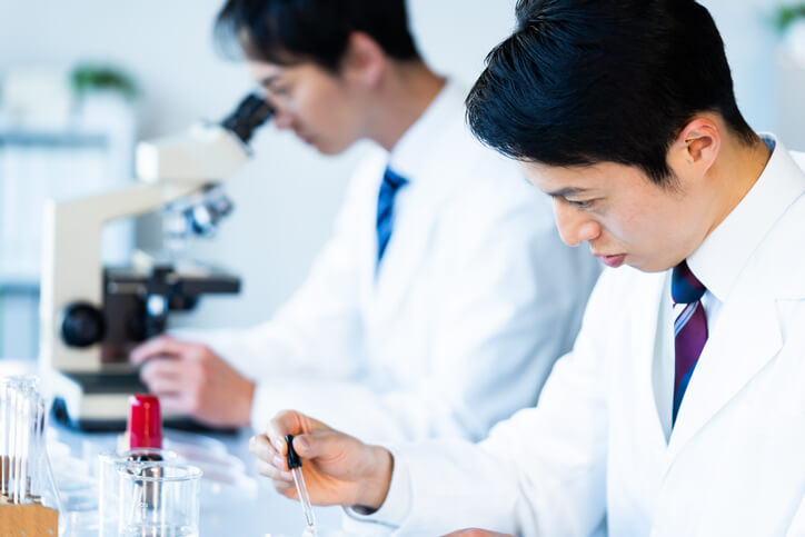 A clinical research associate monitoring a clinical trial, demonstrating a step in the clinical research career path