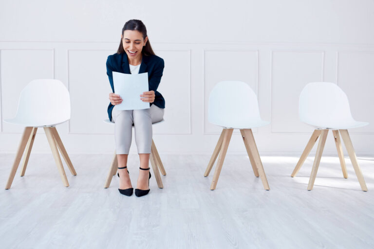 Education Assistant candidate preparing for a job interview